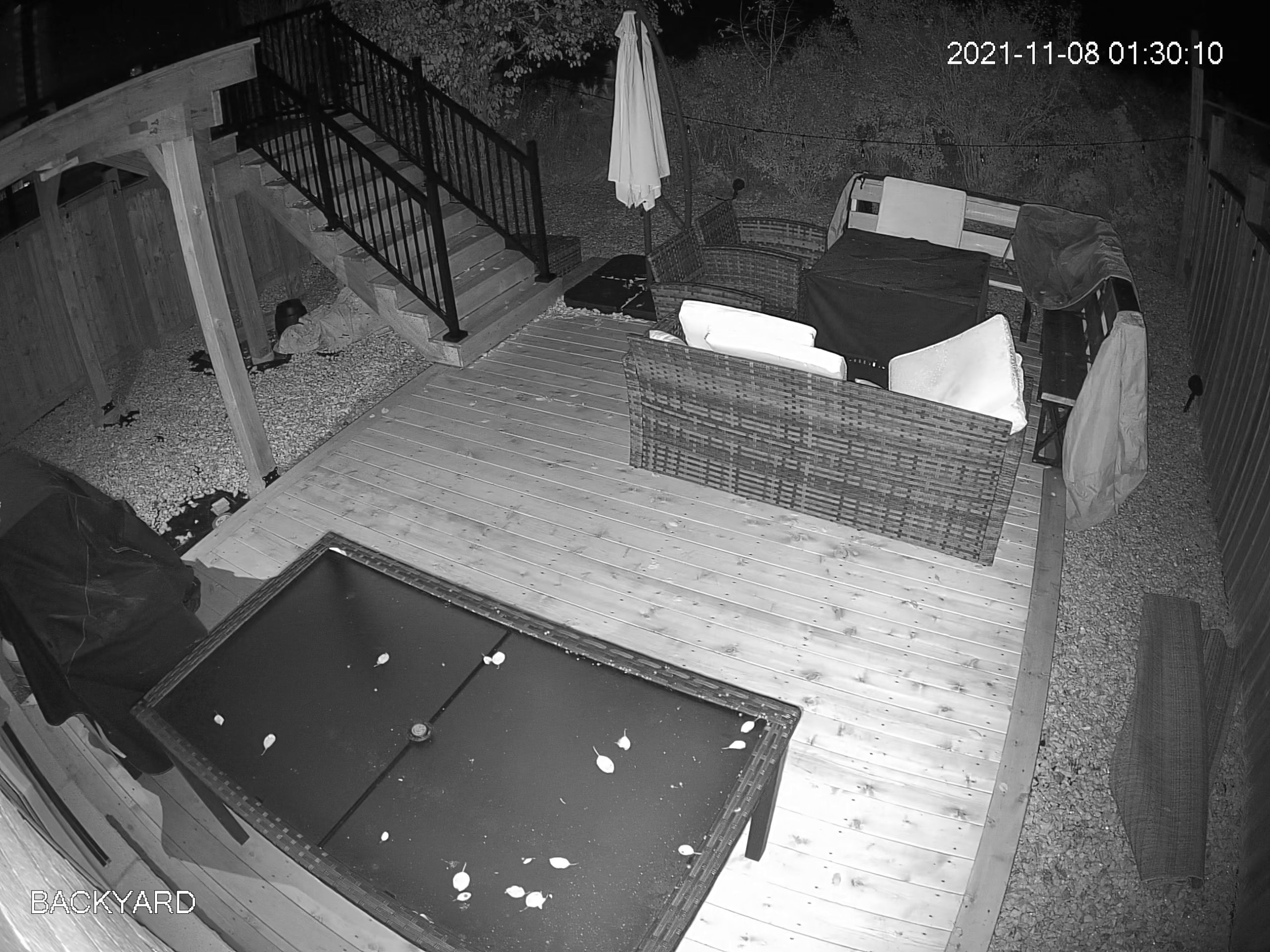 2K Security Camera Night Vision Picture Quality