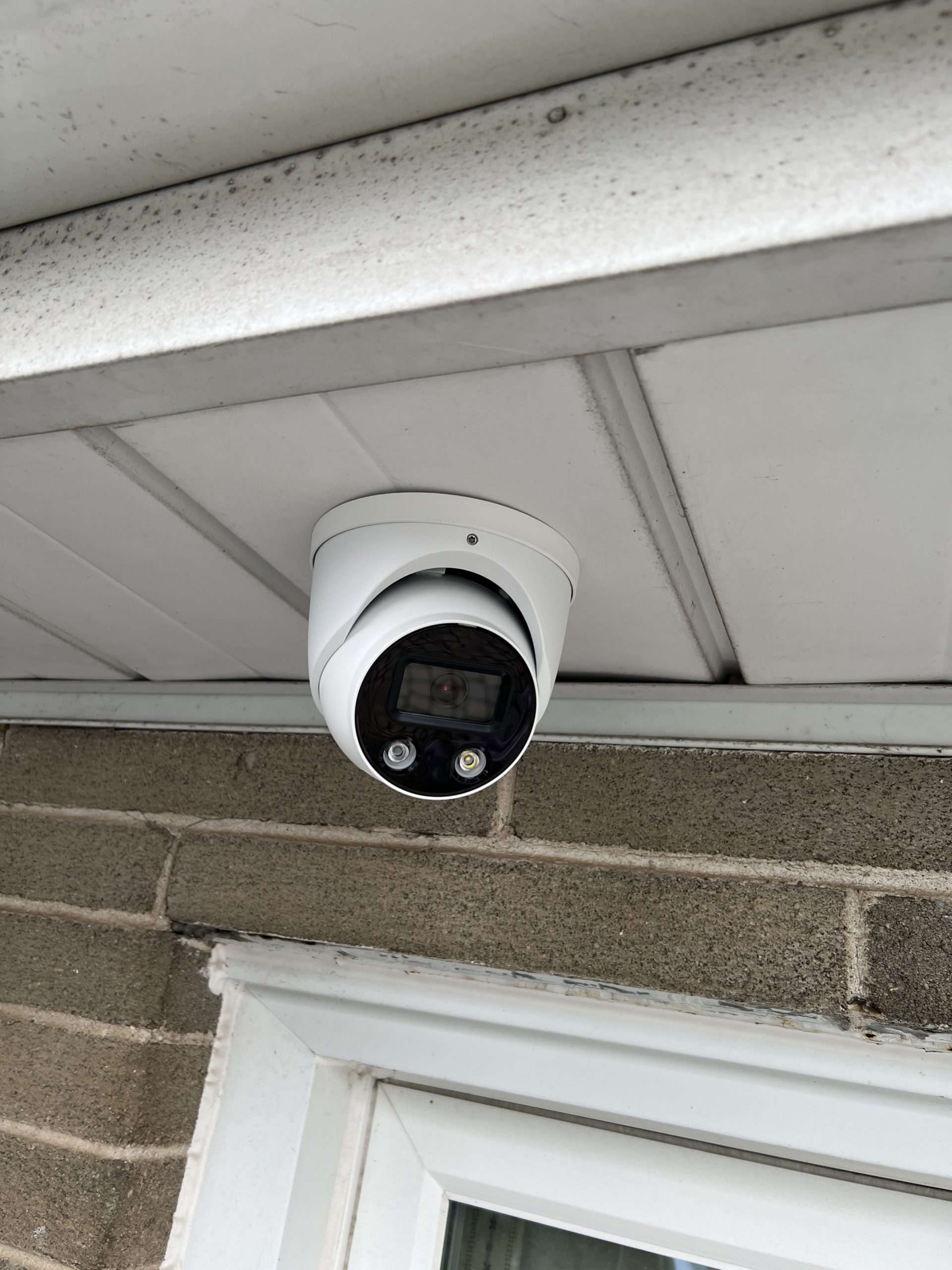 4K IP Security Camera with LED Active Deterrent Camera Image